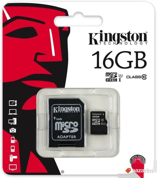 HIT - Kingston (SDC10) 16 GB MicroSD Card 16 GB Class 10