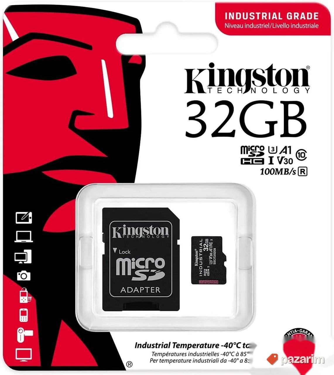 HIT - Kingston (SDC10) 32 GB MicroSD Card 32GB Class 10 1