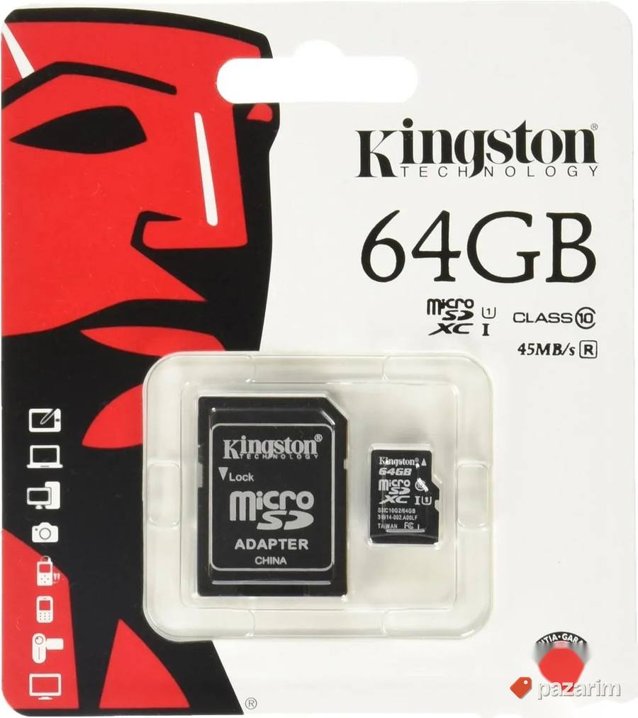 HIT - Kingston (SDC10) 64 GB MicroSD Card 64 GB Class 10 2