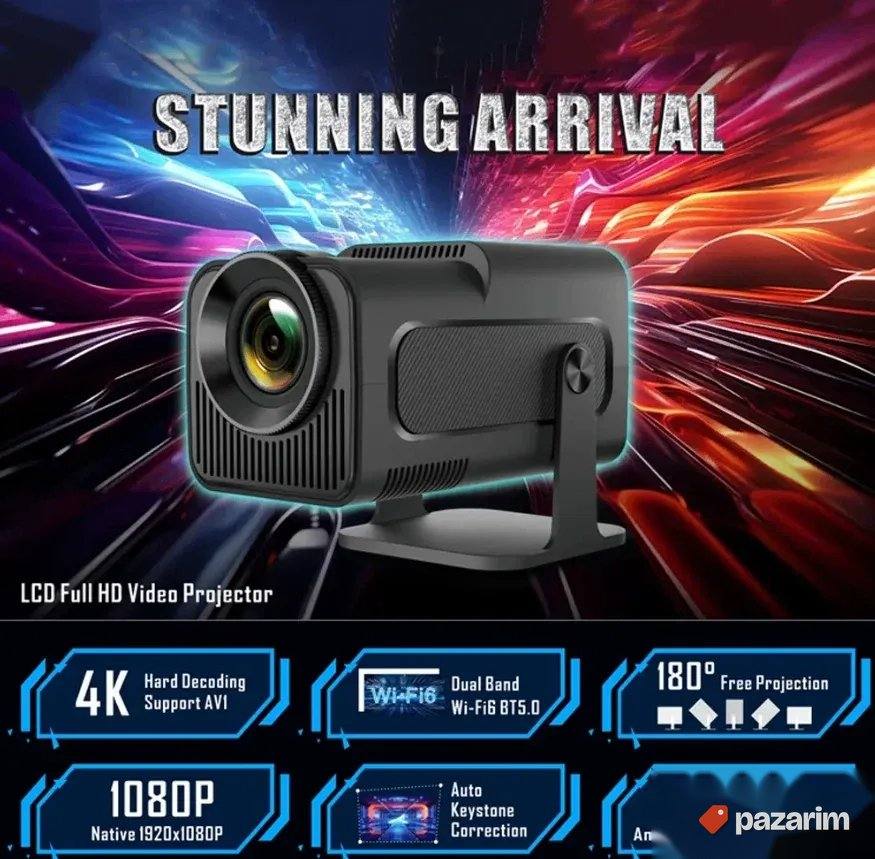 Smart projektor (HY320) JWD FULL HD - 1080P black 5
