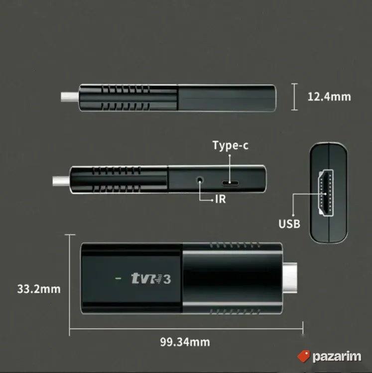 Android SmartTV Stick s daljinskim 4 GB Ram + 64 GB TV Stik 4