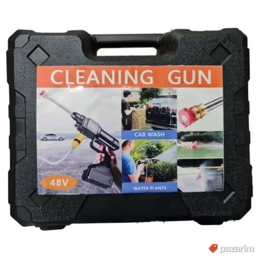 EXTRA - Aku Pistolj 3 nastavka za pranje kola + baterija 7