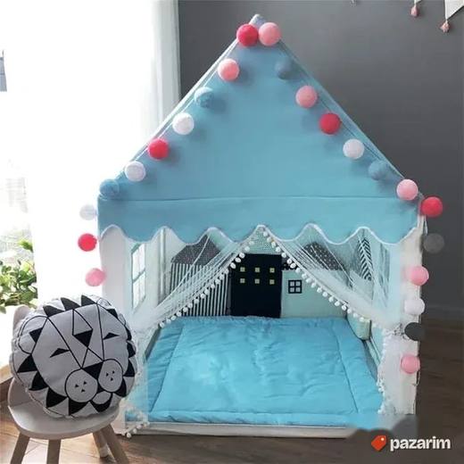 Šator za decu 140 x120 x100cm Dvorac za decake