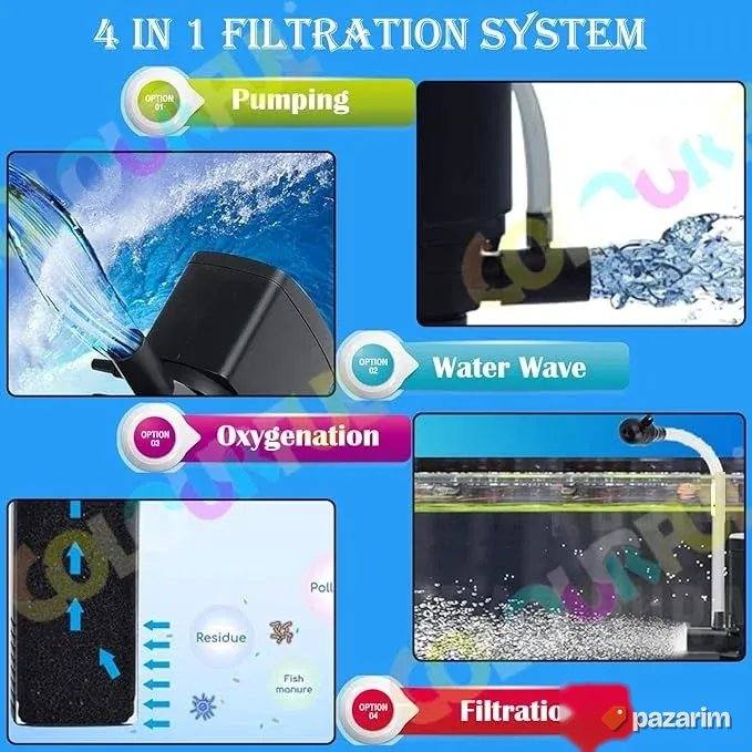 Nubios FA(1000) Pumpa za akvarijum - sa filterom 6
