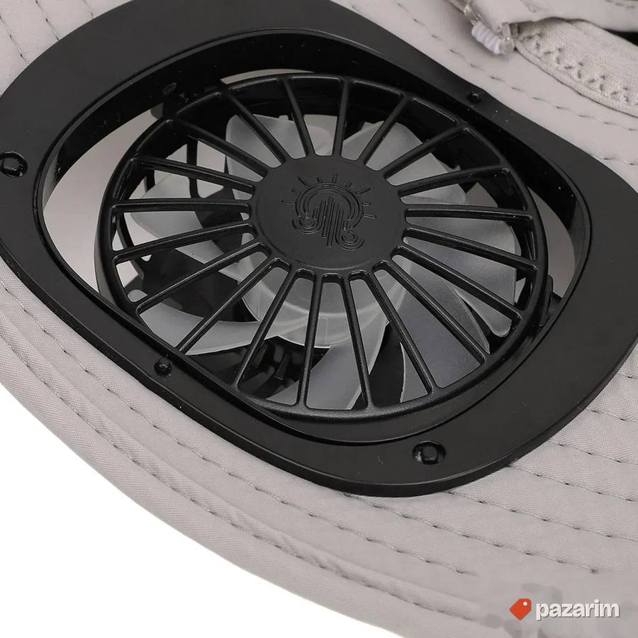 Sesir sa dva ventilatora sa solarnim napajanjem 5