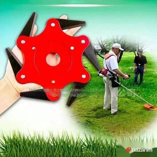 NINJA - Celicni noz za trimer sa 6 sečiva - sa 6 ostrica