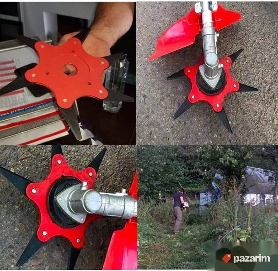 NINJA - Celicni noz za trimer sa 6 sečiva - sa 6 ostrica 2