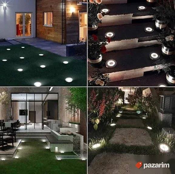 Ubodne Solarne Lampe za staze - 4 KOMADA - za dvorište 3