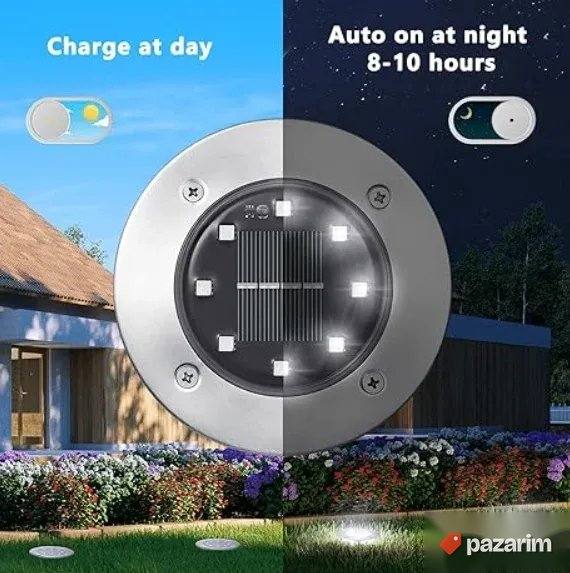 Ubodne Solarne Lampe za staze - 4 KOMADA - za dvorište 4