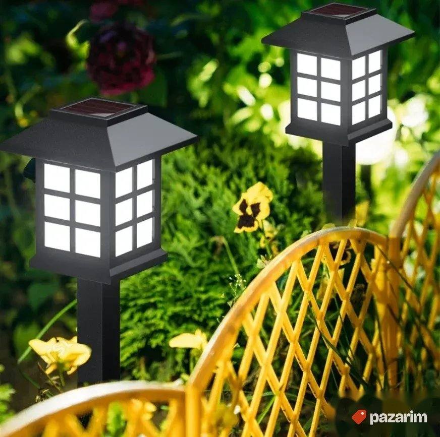Solarna Baštenska lampa 6 komada - fenjer za dvorište 4