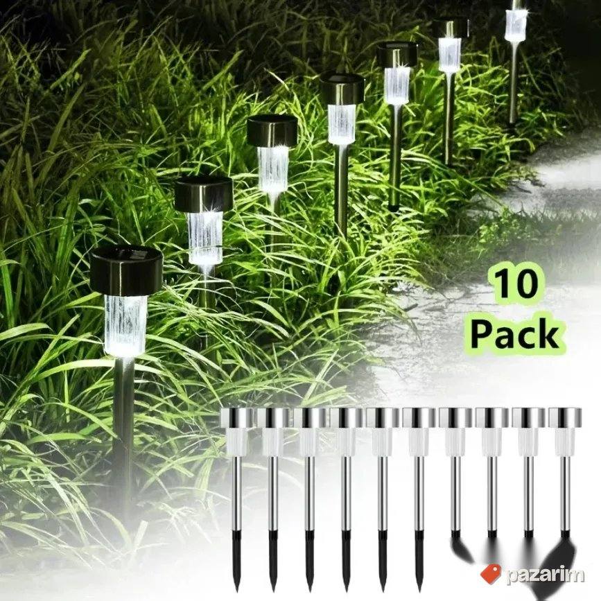 LED Solarne Lampe za dvorište 10 komada - za stazu 2