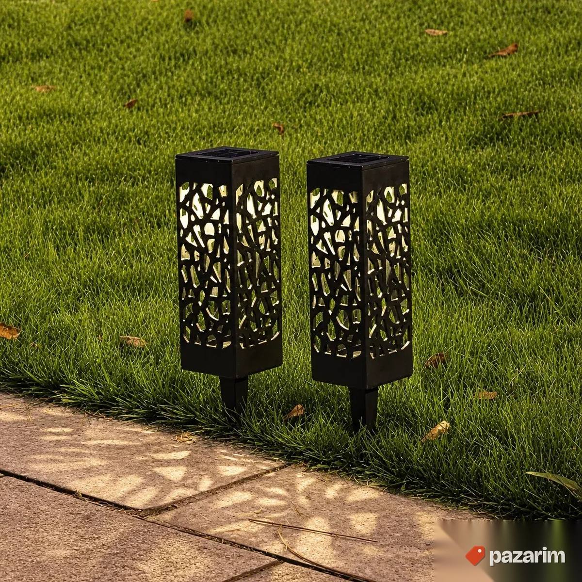 Led Solarne Lampe 6 Komada - za dvorište stazu baštu 1