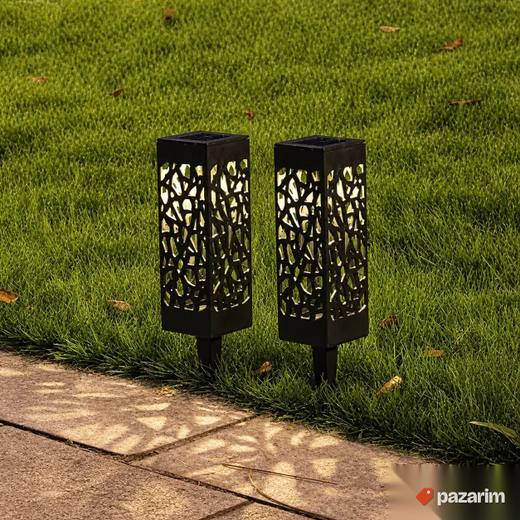 Led Solarne Lampe 6 Komada - za dvorište stazu baštu