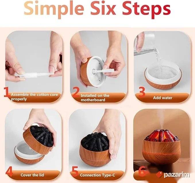 Ovlazivac Vazduha - Difuzer Humidifier - Aroma therapy 4