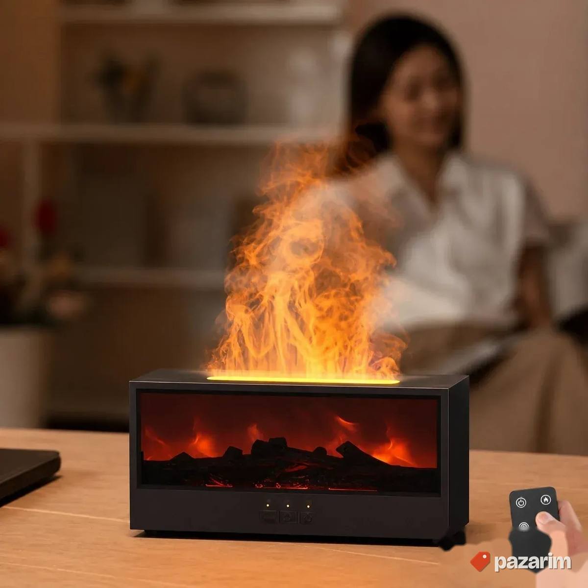 AKCIJA Ovlazivac Vazduha Mini Kamin - Difuzer 1