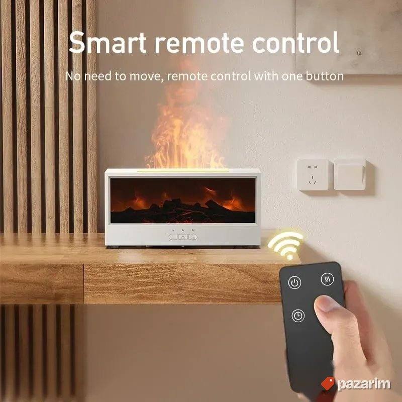 AKCIJA Ovlazivac Vazduha Mini Kamin - Difuzer 5