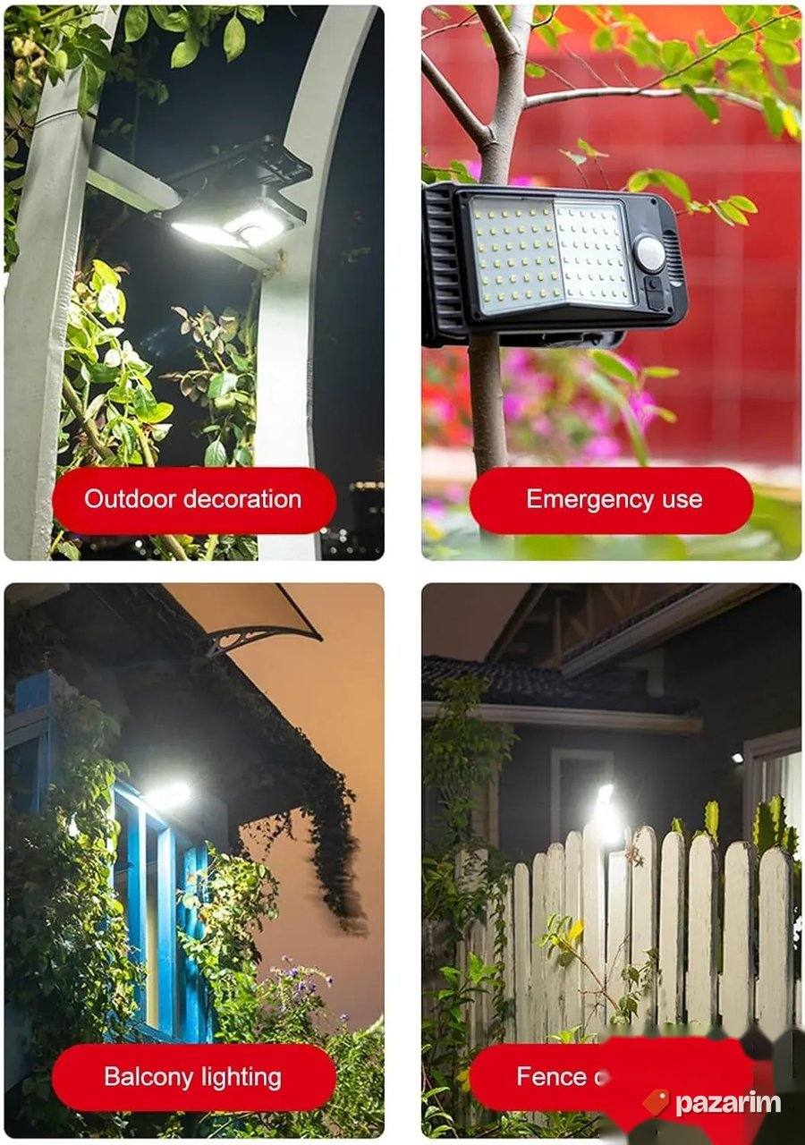(NOVO) Solarni LED reflektor sa stipaljkom - 46 DIODA 2