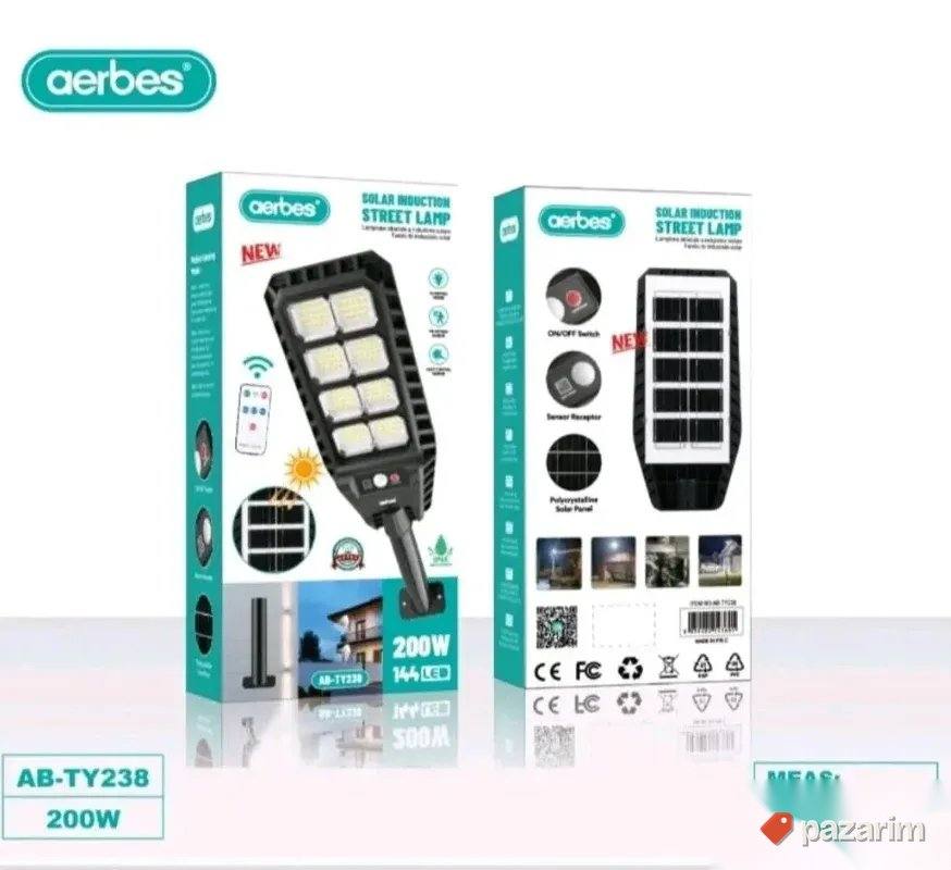 LED Solarni Zidni Reflektor AERBES 200W i 400W 2
