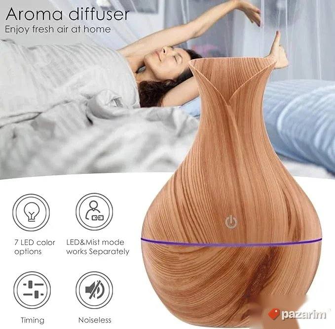 HIT Ovlazivac Vazduha Drveni - Difuzer - Aroma Therapy 3