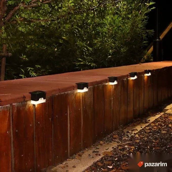 4 KOMADA - Solarne LED Lampe za Stepeniste Terasu Ograde 6