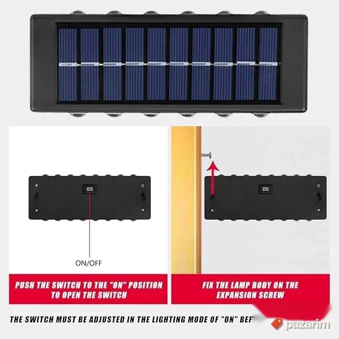 Solarna Zidna Lampa 2 KOMADA - EXTRA 4
