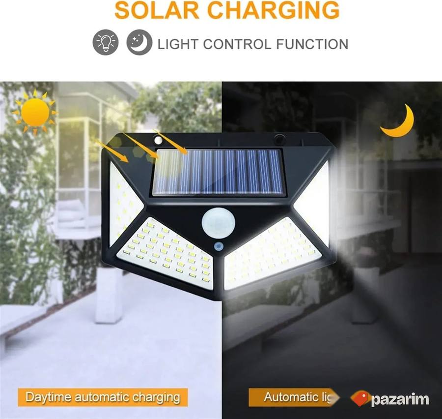 AKCIJA Solarni Reflektor sa Senzorom Pokreta - 20W 3