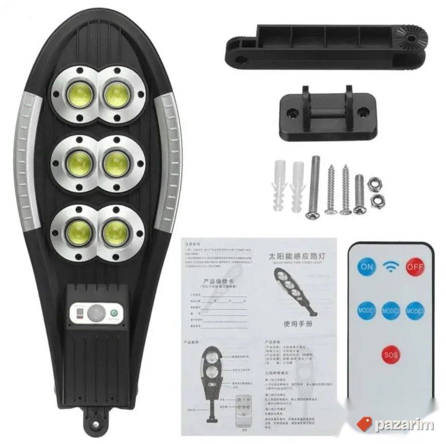 Solarni LED Reflektor / Zidna Lampa 2
