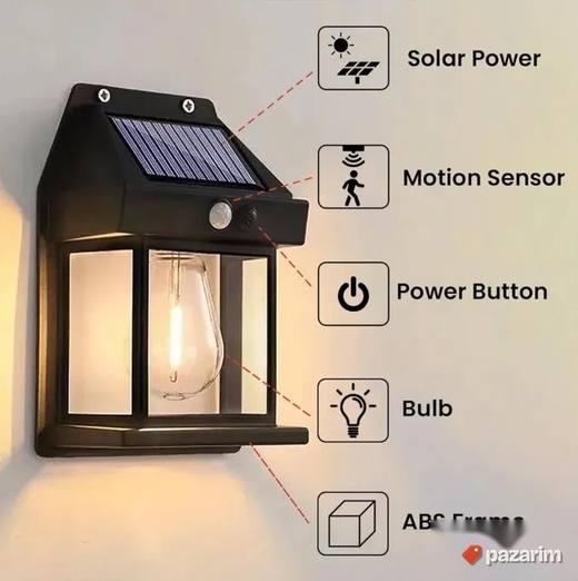 HIT Solarna Lampa Fenjer Za Zid - Popust na vise komada