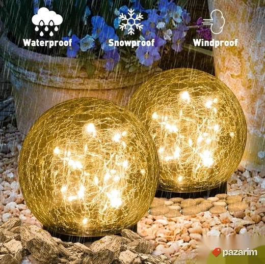 Solarna Lampa za dvorište baštu 2 KOMADA - popust na vise