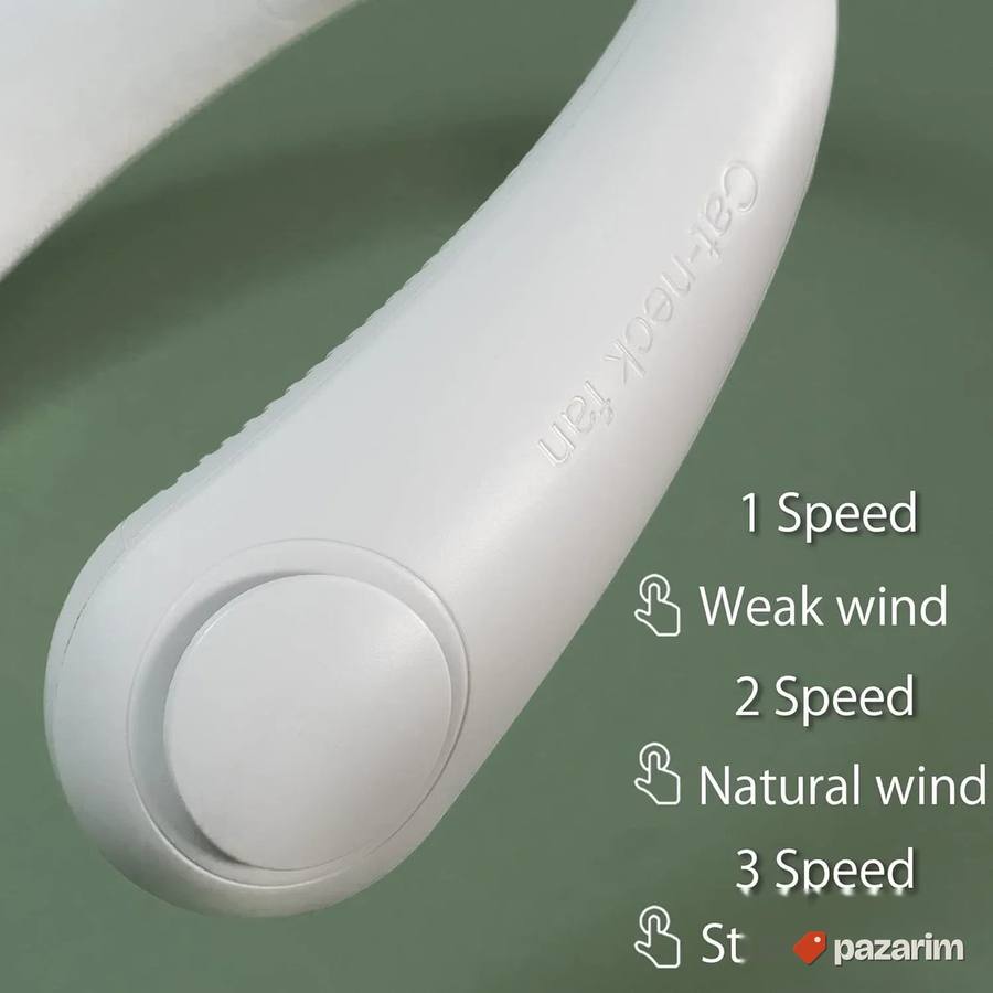 EXTRA - Ventilator za vrat / oko vrata - Tih i Nežan A Jak 8