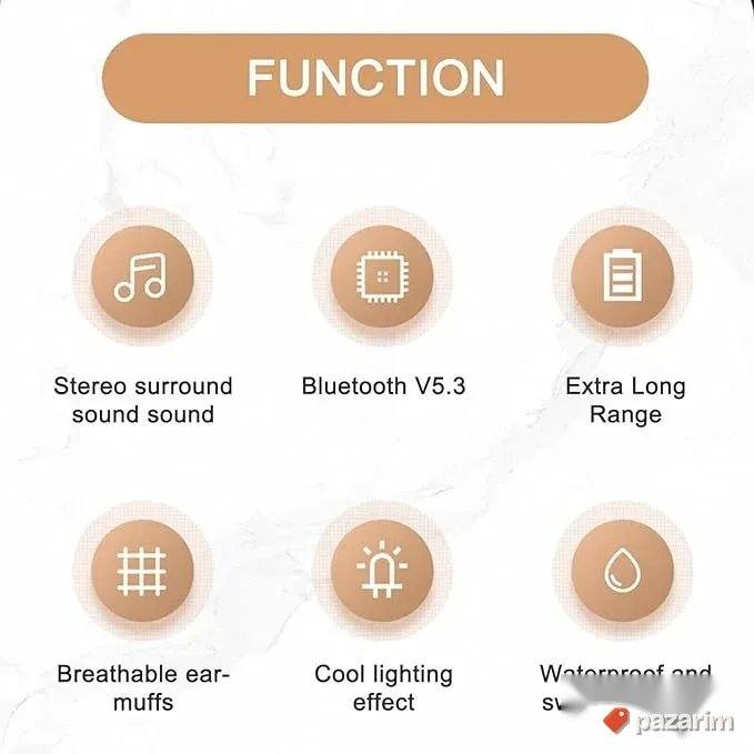 Bluetooth Slusalice RGB - SBY 16 headphones 3
