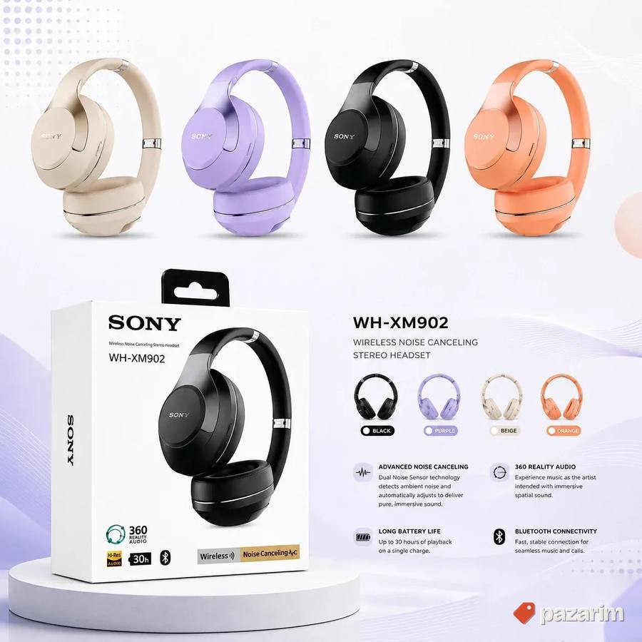 Bluetooth Slusalice Sony WH-XM902 - EXTRA REPLIKA 2