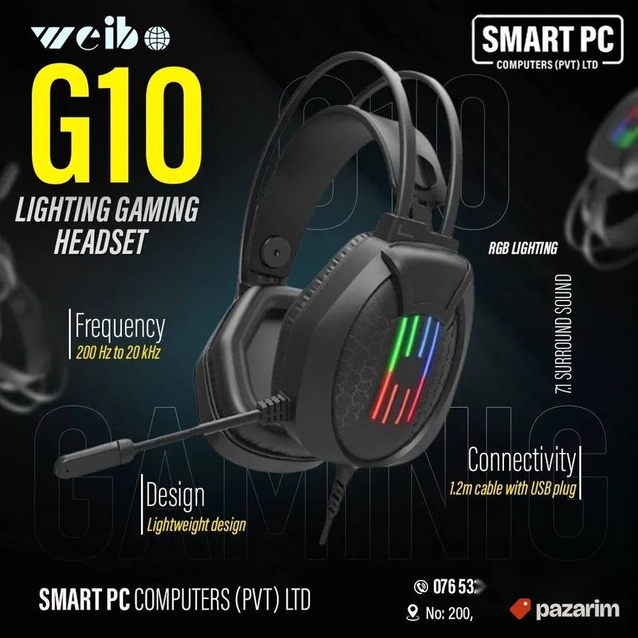 EXTRA Gamerske Slusalice - G10 headphones 2