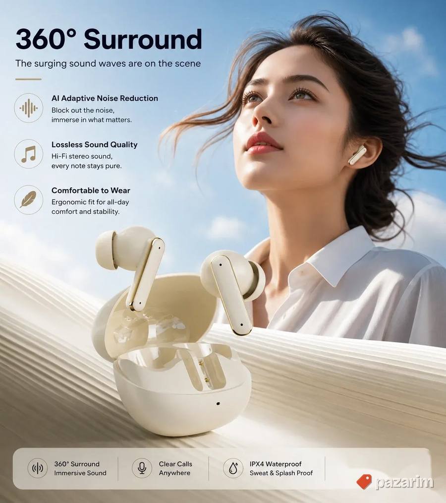 Elegantne Bezicne Bluetooth Slusalice za Telefon 2