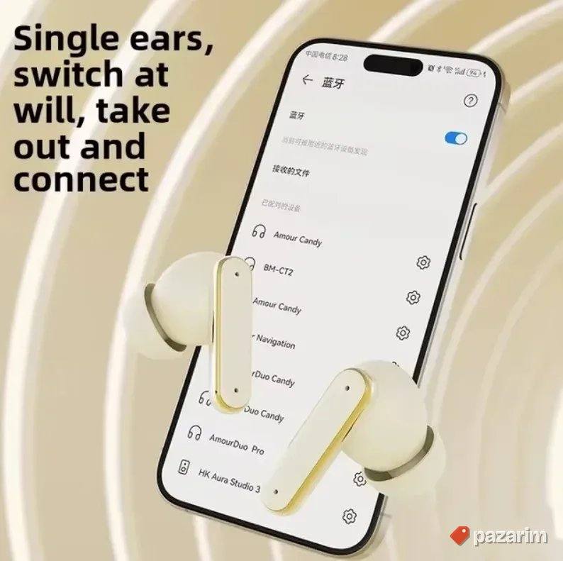 Elegantne Bezicne Bluetooth Slusalice za Telefon 3