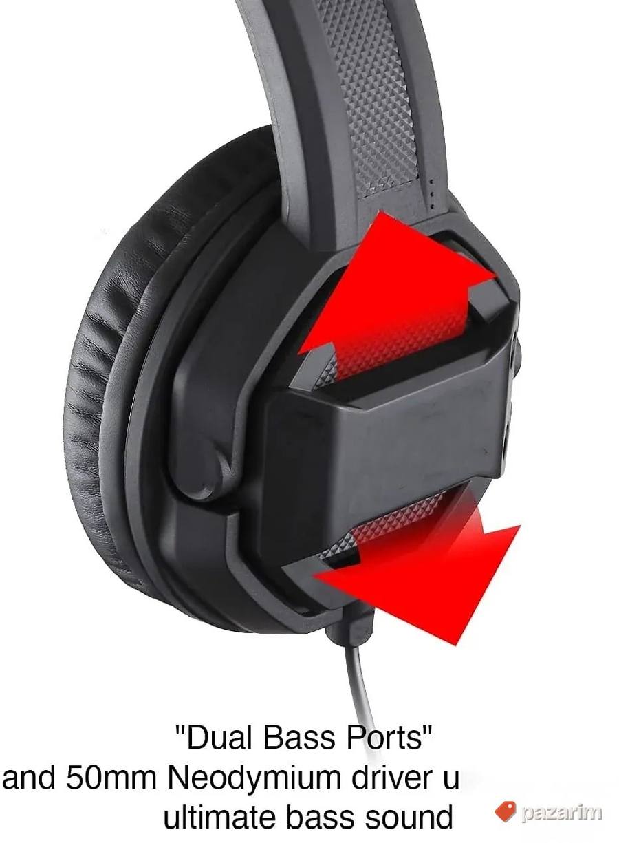 Gamerske Lelisu LS-802 Stereo Slušalice Sa Mikrofonom 3
