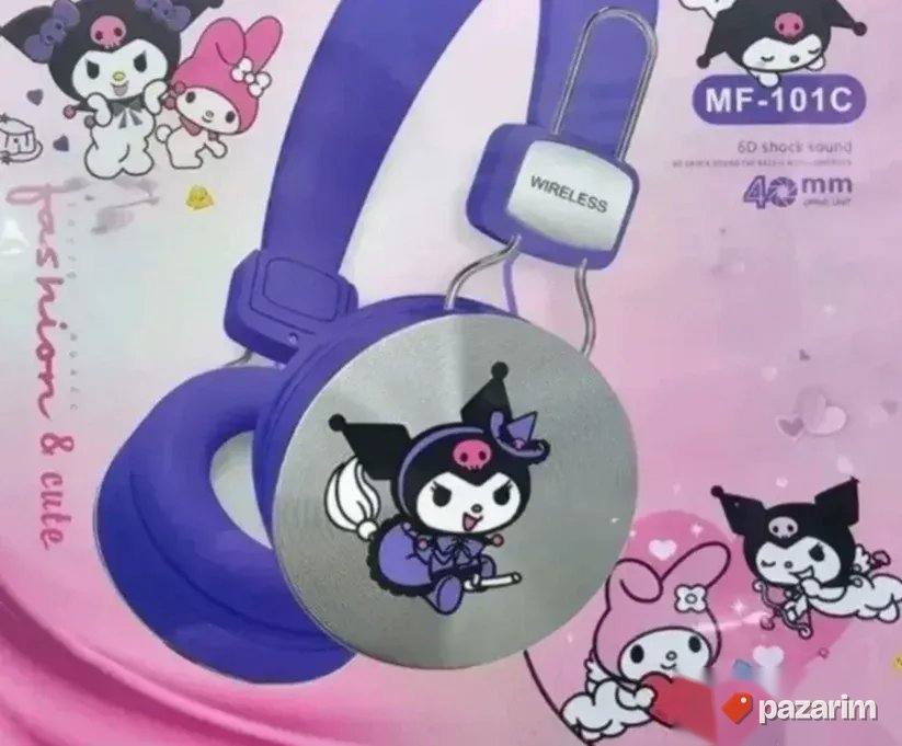 EXTRA - Decije bluetooth Bezicne Slusalice - Kuromi 3
