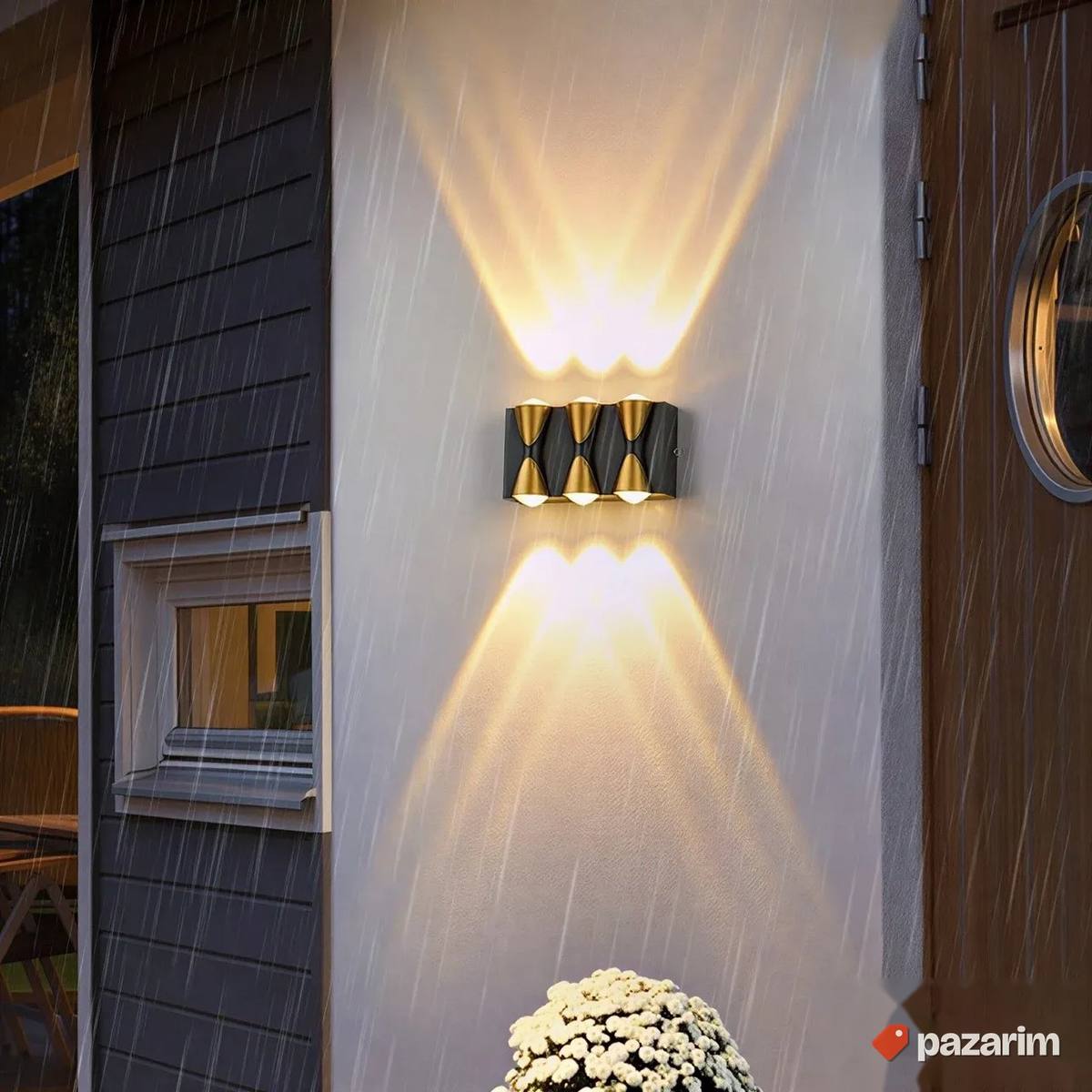 Moderna LED Zidna Lampa Fasadna - rasveta za dvoriste 1