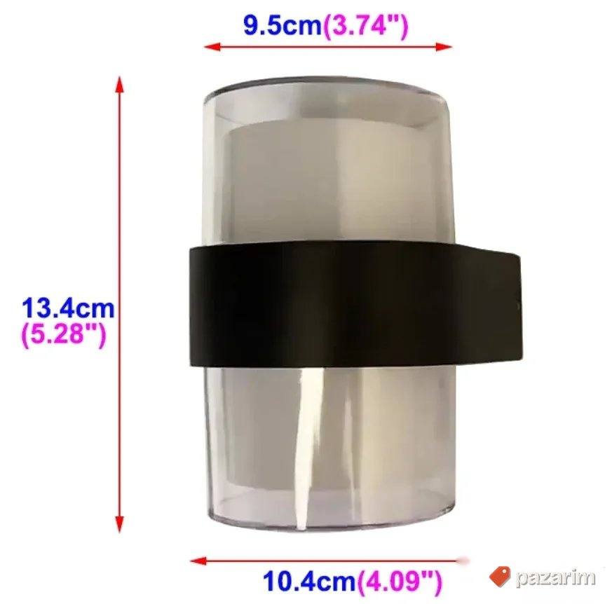 Moderna LED Zidna Lampa Fasadna - rasveta za dvoriste 3