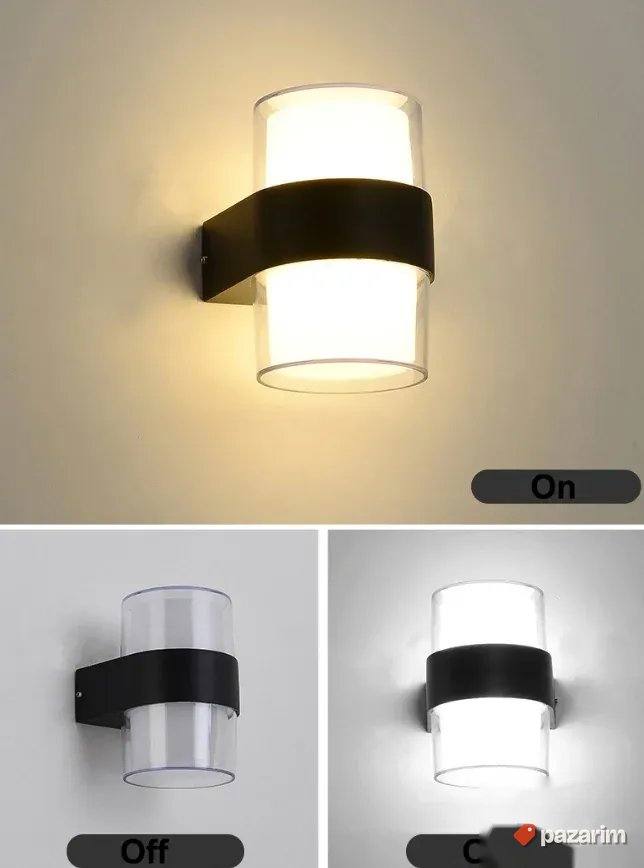 Moderna LED Zidna Lampa Fasadna - rasveta za dvoriste 4