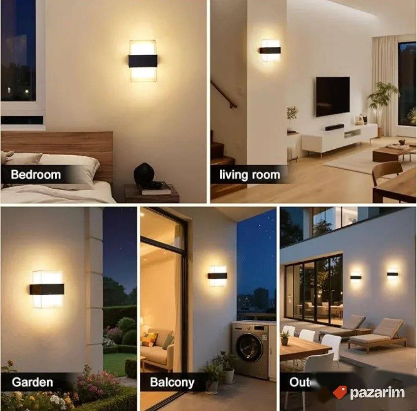 Moderna LED Zidna Lampa Fasadna - rasveta za dvoriste 3