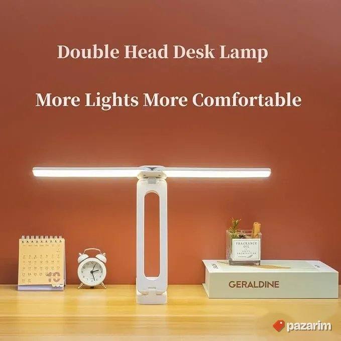 HIT Stona LED Lampa za sto - sa dve glave 4