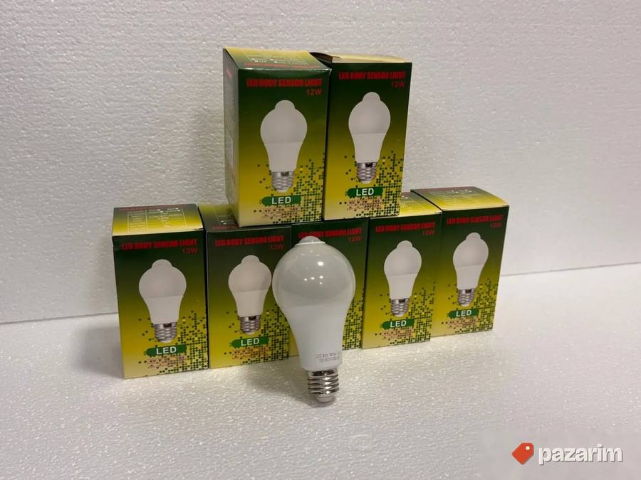 NOVO! LED Sijalica sa senzorom pokreta 9-12W- popust na više 2