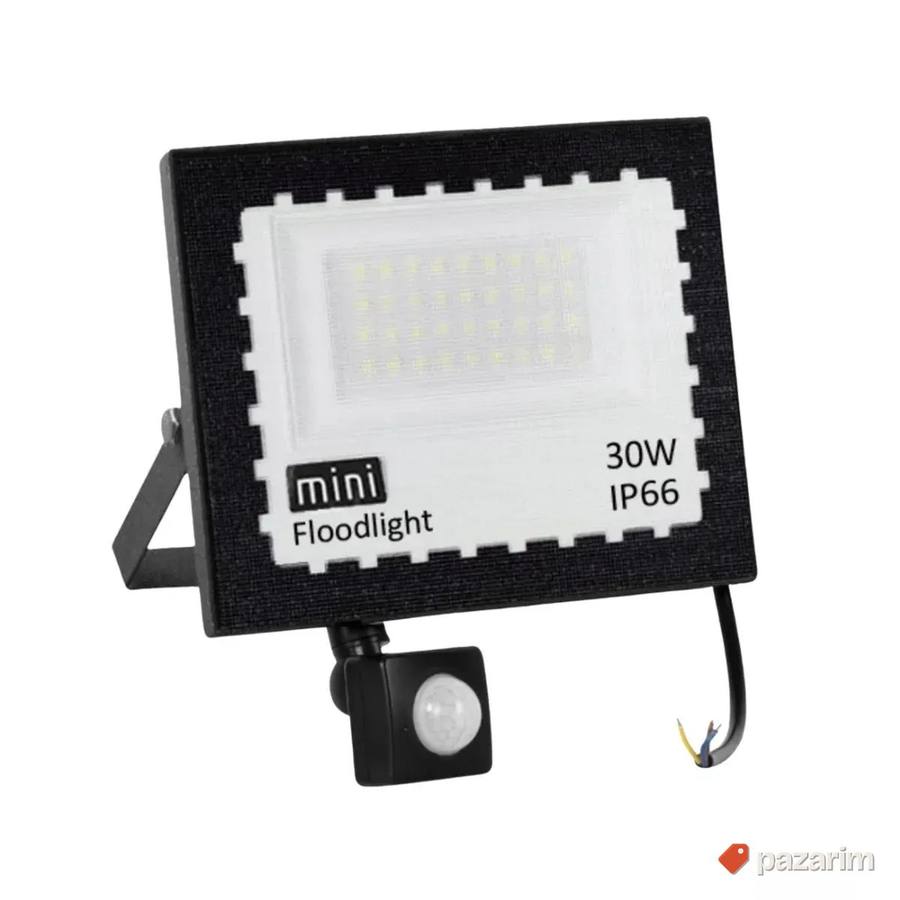 NOVO! Mini LED reflektor sa senzorom 30-50W Nova generacija 4