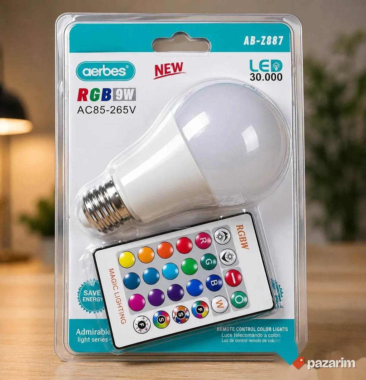 NOVO! LED RGB Sijalica sa daljinskim - popust na više 1