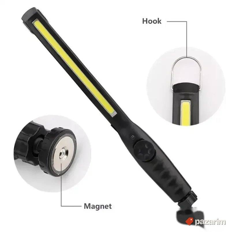 NOVO! LED Lampa za mehaničare - sa magnetom/punjiva 1