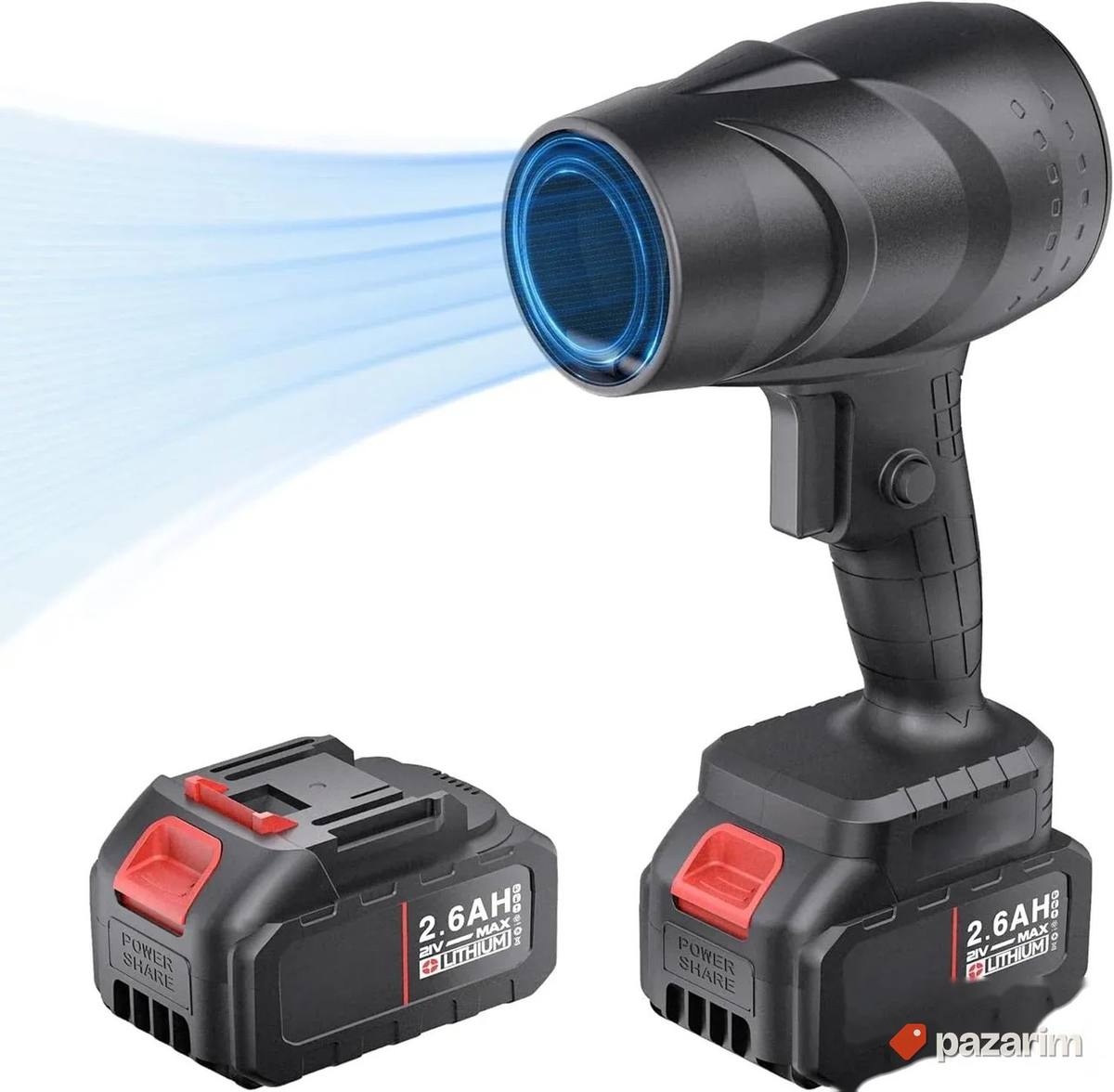 NOVO! AKU Turbo Duvač 24V + DVE baterije 1