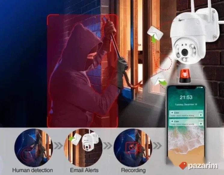NOVO! Smart WI Fi Kamera Nove Generacije A6 4