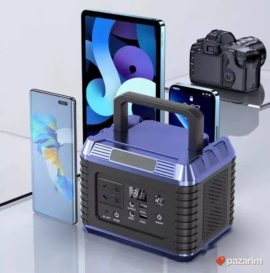 HIT! XM02D Prenosni Solarni Generator 200W Stanica Napajanje 4