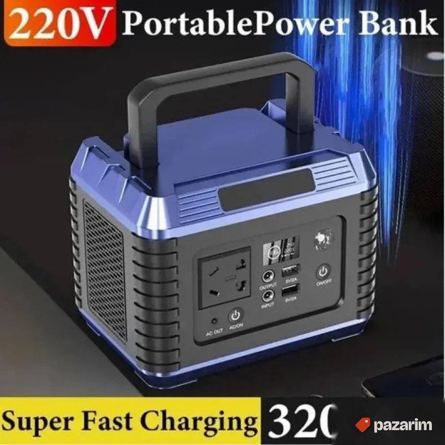 HIT! XM02D Prenosni Solarni Generator 200W Stanica Napajanje 6